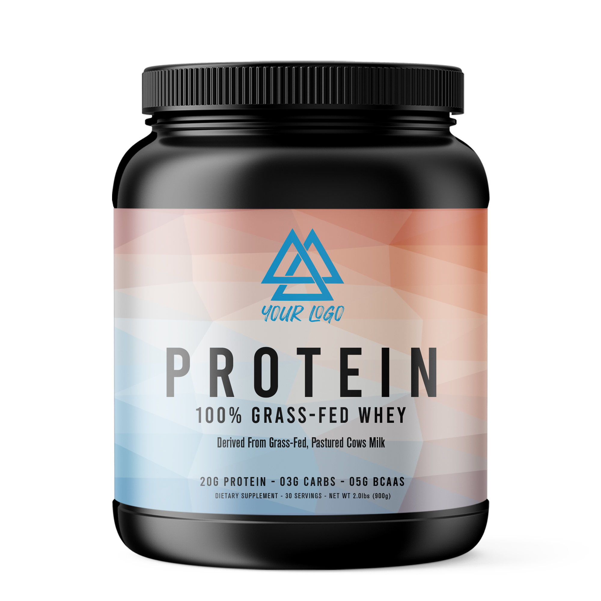 Grass-Fed Whey Protein (2lb Tub)