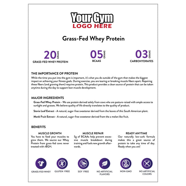 Protein Info Sheet (8.5x11)