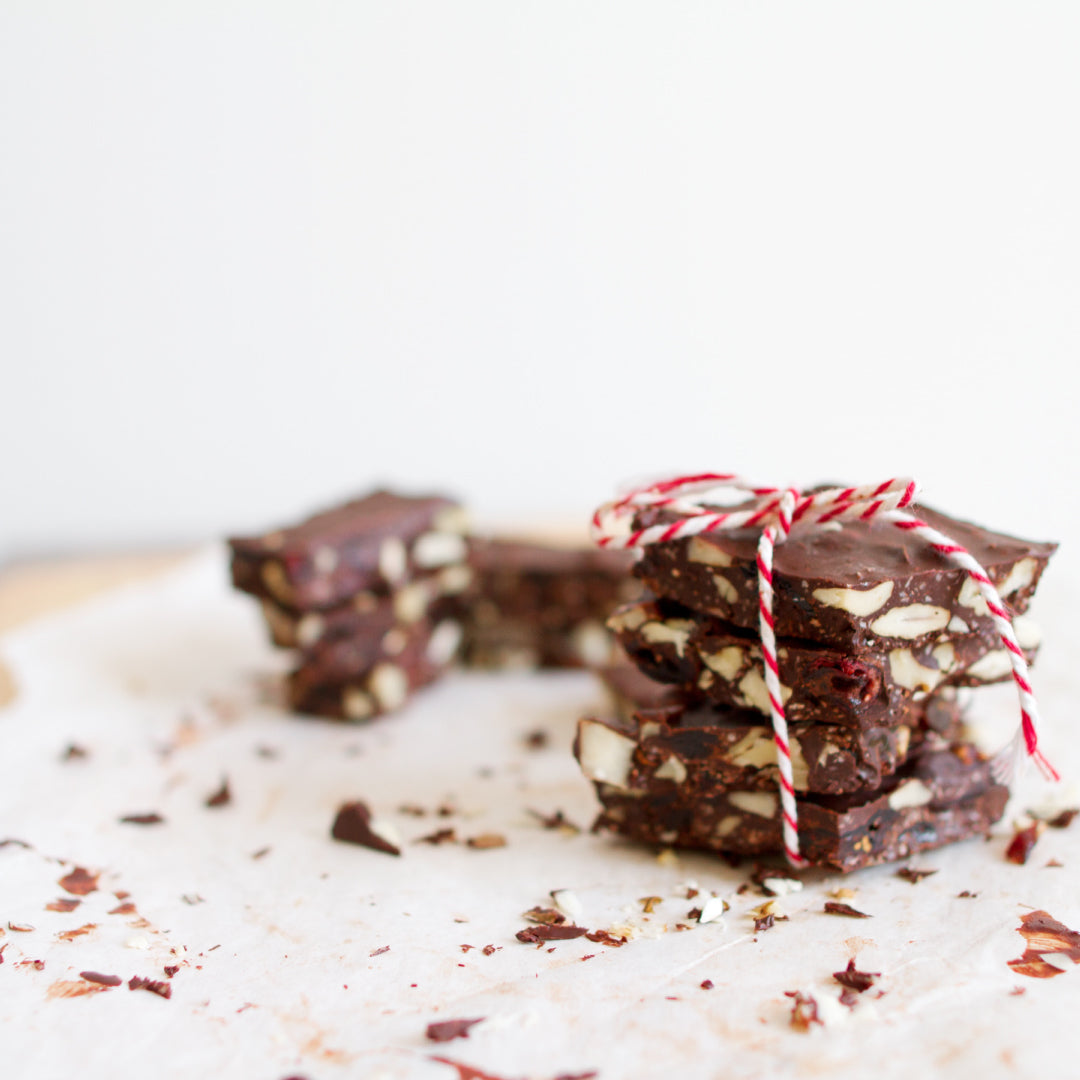 Chocolate Peanut Butter Protein Bark