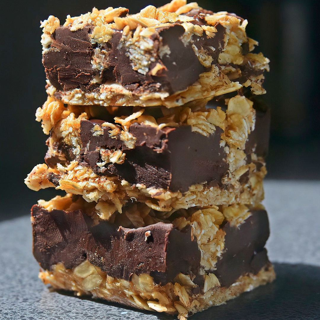 Chocolate Oat Protein Bars Recipe